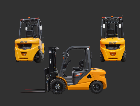 dizel forklift